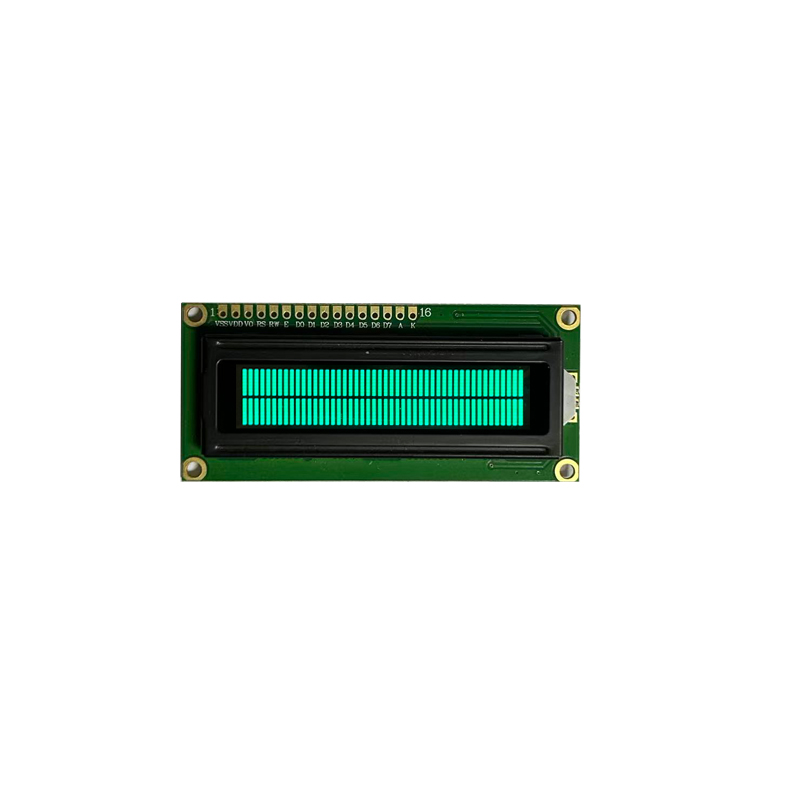 16x2 tecken LCD-skärm grön modul
