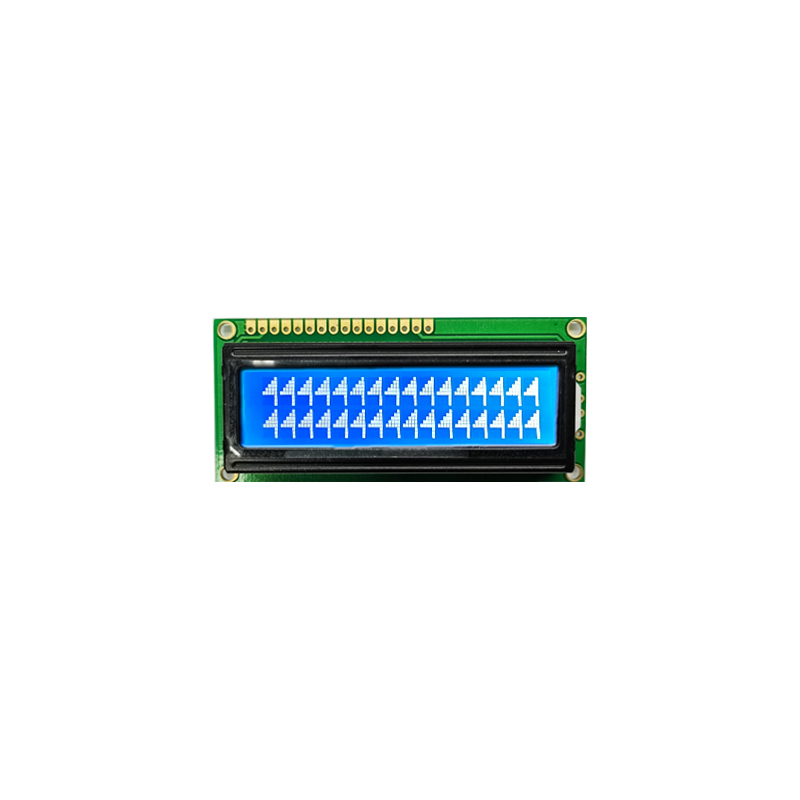 16x2 tecken LCD-skärm STN Blue Display