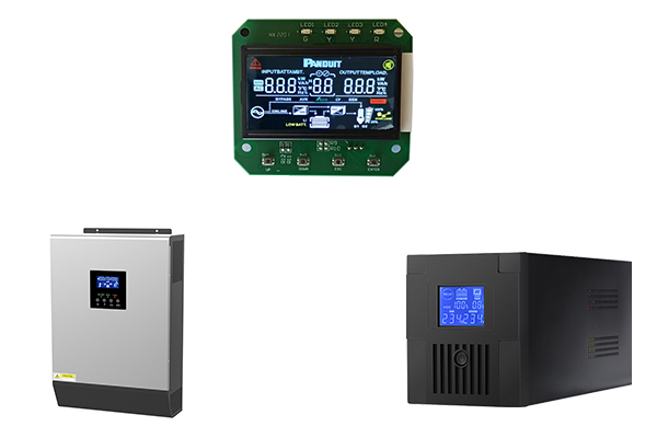 Applikationsfälten i Segment LCD -display i UPS och inverterare