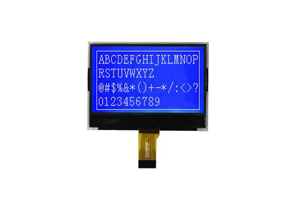 Grafiska LCD -skärmar i kraftkontrollmaskin