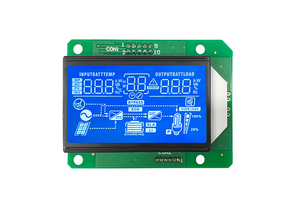 Varför använder Solar Inverters/UPS -enheter segmentet LCD -display?