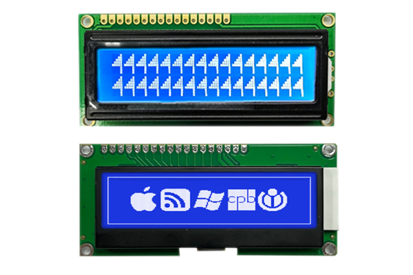 Den grafiska LCD-skärmsmodulen kan ersätta LCD-skärmen med 1602 tecken