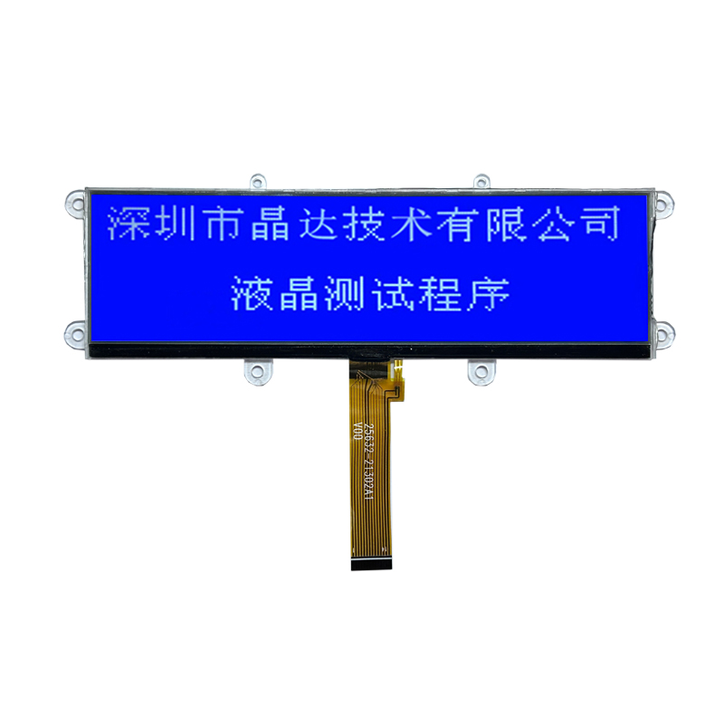 Anpassad grafisk LCD -modul Blue STN 256x32 Display för digital vikt
