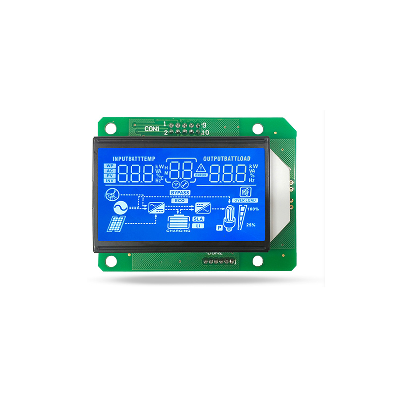 Sju segment LCD-skärm Anpassningsbar växelriktare UPS LCD